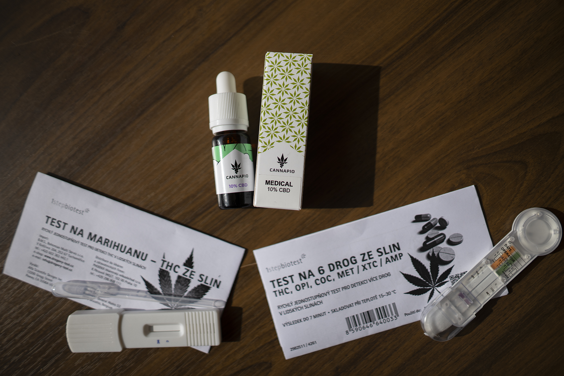 test cbd oleje